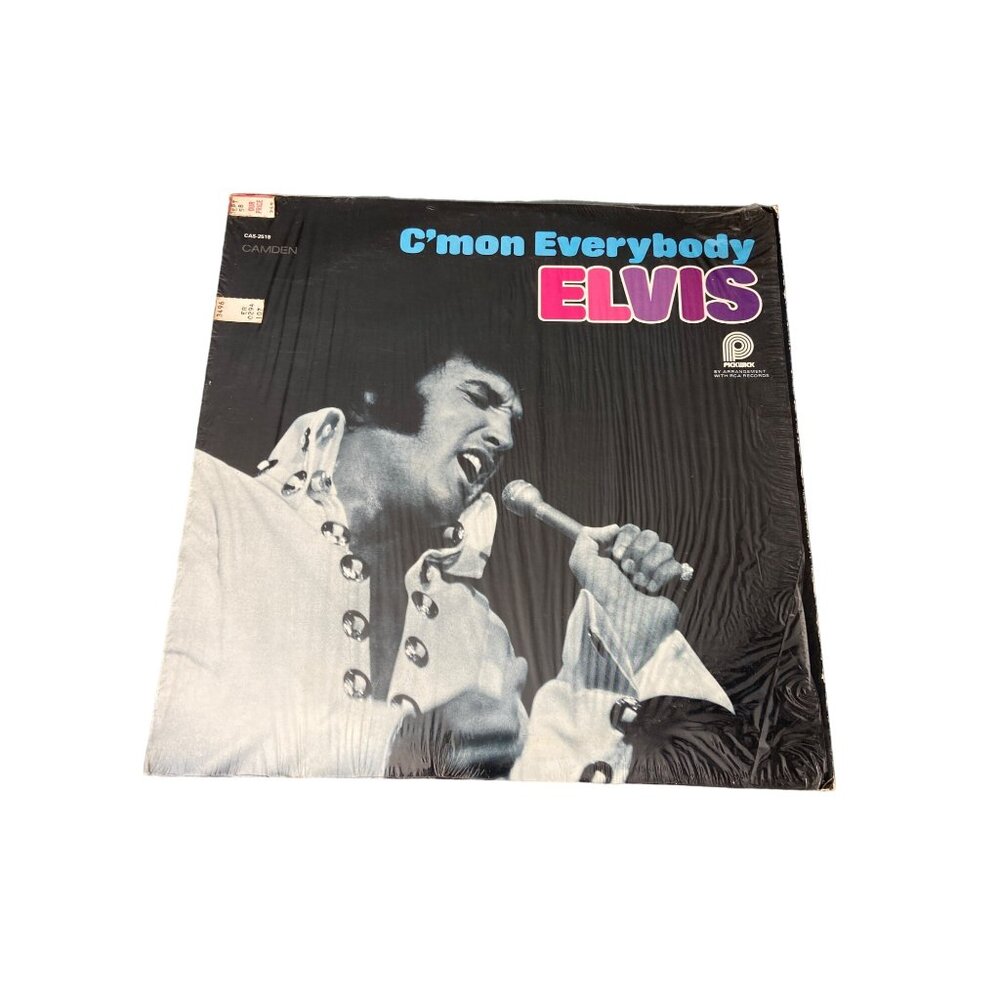 Vintage Elvis Presley Cmon Everybody Vinyl Record Album LP Pickwick 1971